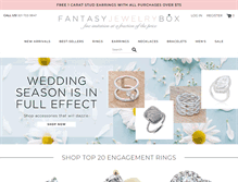 Tablet Screenshot of fantasyjewelrybox.com